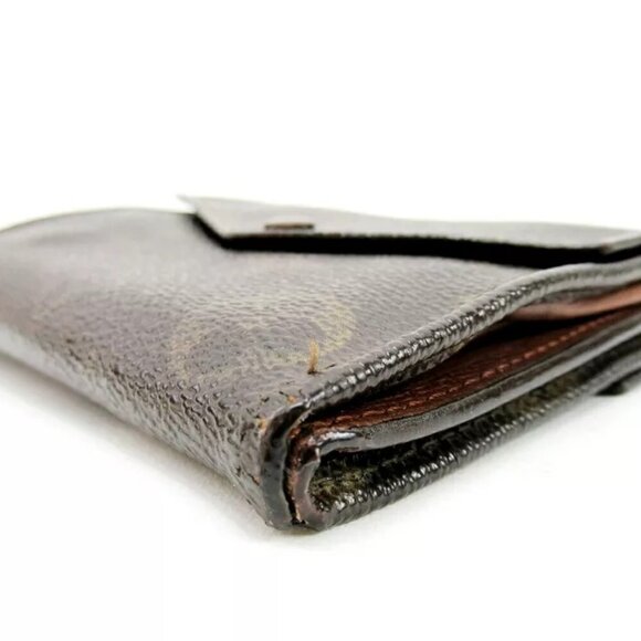 Louis Vuitton W Hook Wallet Monogram Monogram Canvas Authentic - Picture 3 of 16